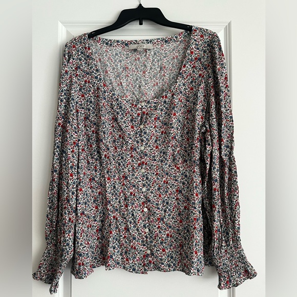 Loft skirt and top set euc - Picture 1 of 3